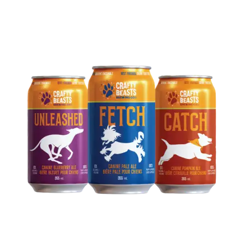 Dog Beer Can